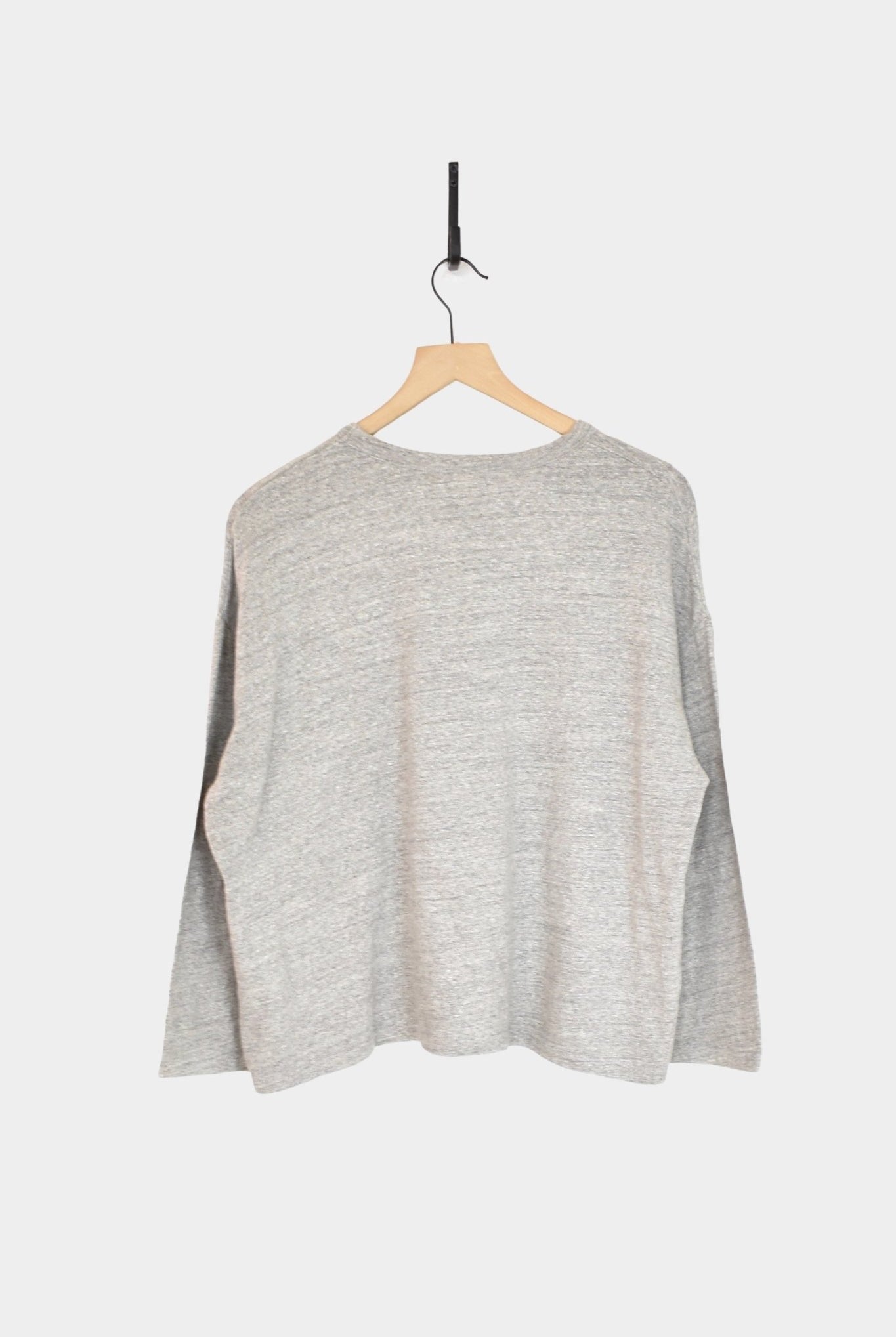 Ichi Antiquités - Cotton Pullover - Grey - Tops & Tees - YUCCA, unique clothes for women, high quality tops for women.