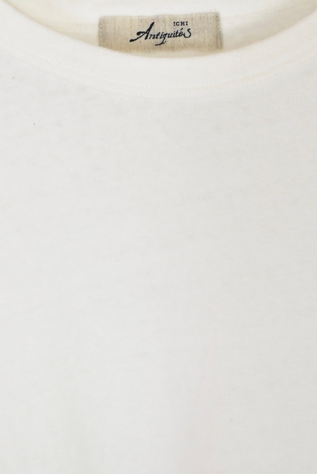 Ichi Antiquités - Cotton Pullover - White - YUCCA, ageless fashion, Japanese clothing for women, at the moment clothes.