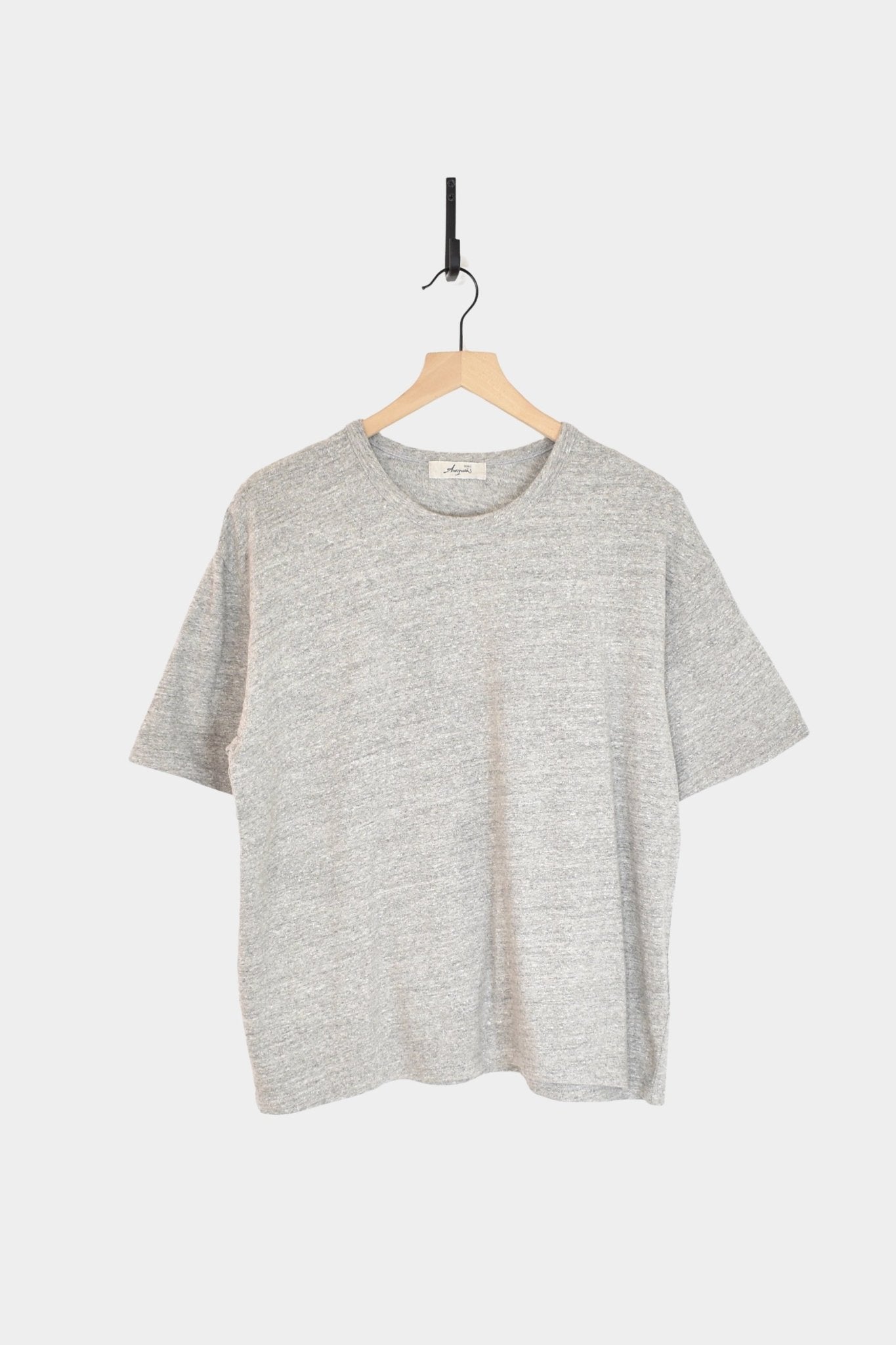 Ichi Antiquites - Cotton T-Shirt - Grey - Tops & Tees - YUCCA, boutiques denver, elevated basics, quality basics.