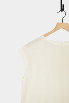 Ichi Antiquités | Dobby Stripes Pullover Blouse In Natural - SHOP YUCCA Shirts & Tops ICHI ANTIQUITÉS - YUCCA, Artistic clothing for women, boutique near me, boutique stores near me, capsule wardrobe, fashion for women over 50.
