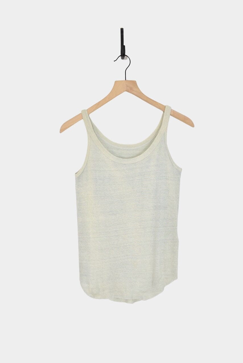 Ichi Antiquités | Natural Hand Dye 2Way Tanktop In Light Indigo - SHOP YUCCA Shirts & Tops ICHI ANTIQUITÉS - YUCCA, Artistic clothing for women, boutique near me, boutique stores near me, capsule wardrobe, fashion for women over 50.