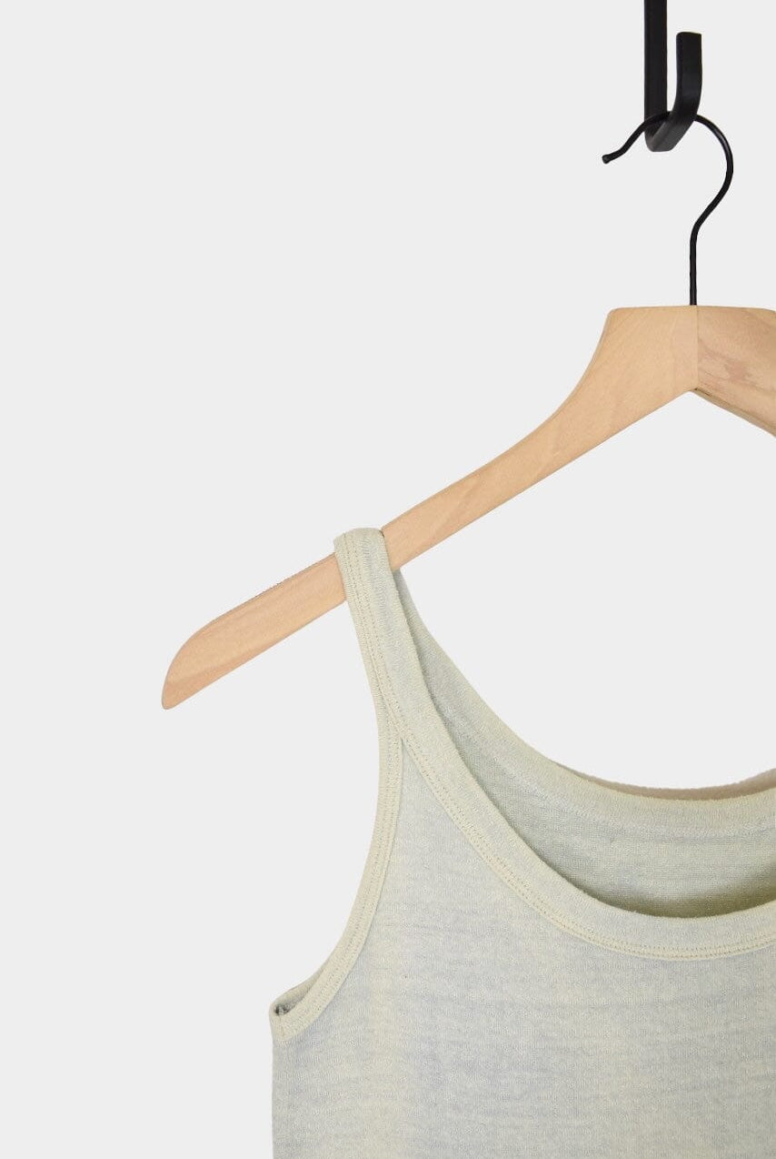 Ichi Antiquités | Natural Hand Dye 2Way Tanktop In Light Indigo - SHOP YUCCA Shirts & Tops ICHI ANTIQUITÉS - YUCCA, Artistic clothing for women, boutique near me, boutique stores near me, capsule wardrobe, fashion for women over 50.