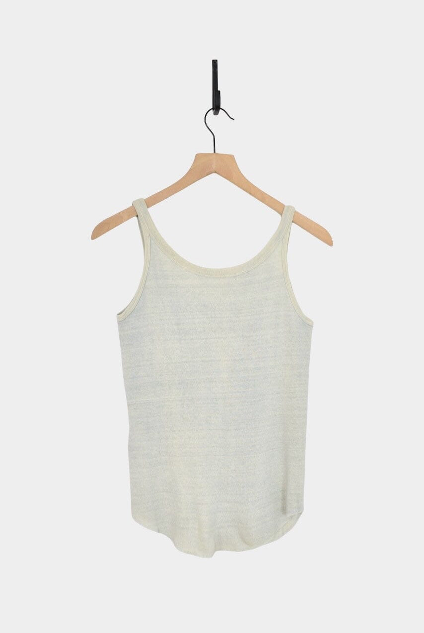 Ichi Antiquités | Natural Hand Dye 2Way Tanktop In Light Indigo - SHOP YUCCA Shirts & Tops ICHI ANTIQUITÉS - YUCCA, Artistic clothing for women, boutique near me, boutique stores near me, capsule wardrobe, fashion for women over 50.