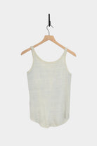 Ichi Antiquités | Natural Hand Dye 2Way Tanktop In Light Indigo - SHOP YUCCA Shirts & Tops ICHI ANTIQUITÉS - YUCCA, Artistic clothing for women, boutique near me, boutique stores near me, capsule wardrobe, fashion for women over 50.