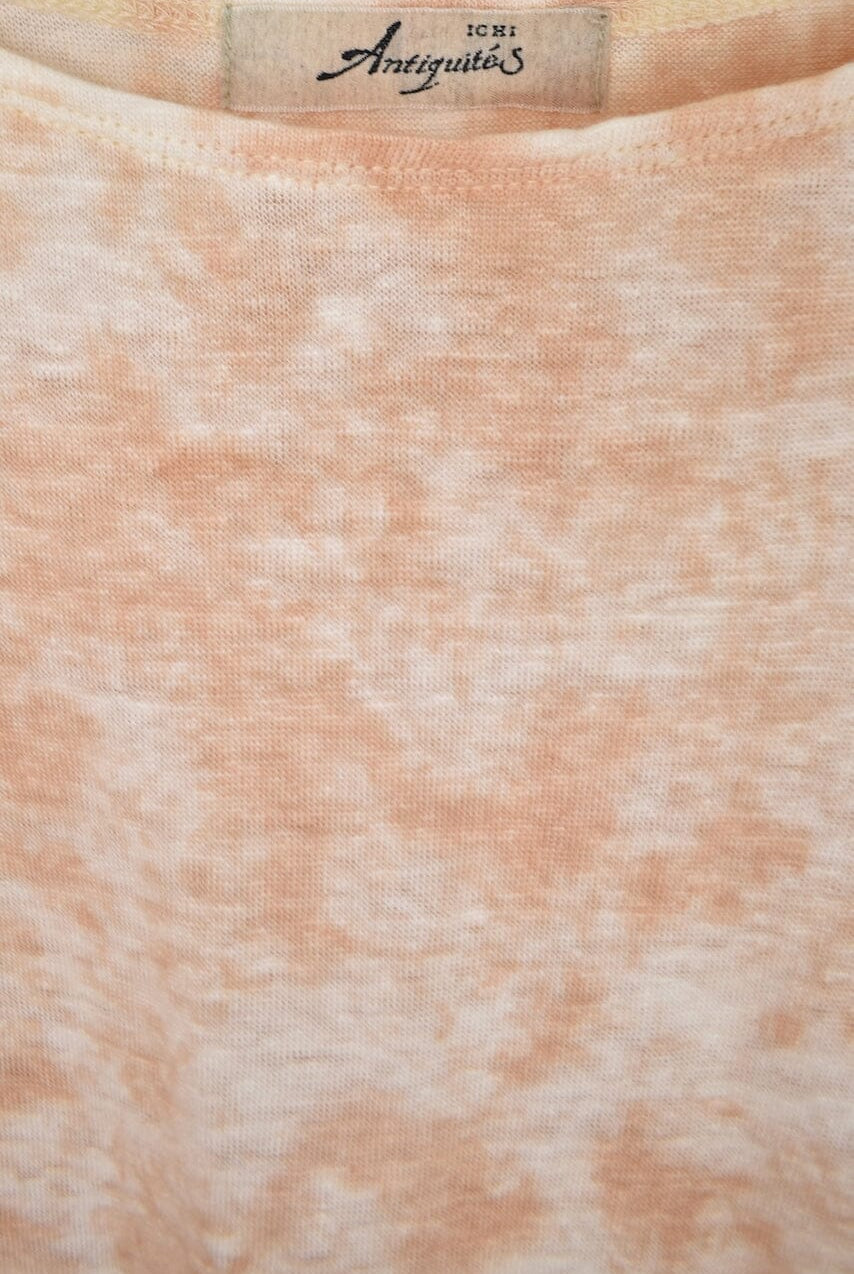Ichi Antiquités | Natural Hand Dye 2Way Pullover In Light Pink - SHOP YUCCA Shirts & Tops ICHI ANTIQUITÉS - YUCCA, Artistic clothing for women, boutique near me, boutique stores near me, capsule wardrobe, fashion for women over 50.