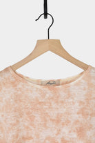 Ichi Antiquités | Natural Hand Dye 2Way Pullover In Light Pink - SHOP YUCCA Shirts & Tops ICHI ANTIQUITÉS - YUCCA, Artistic clothing for women, boutique near me, boutique stores near me, capsule wardrobe, fashion for women over 50.