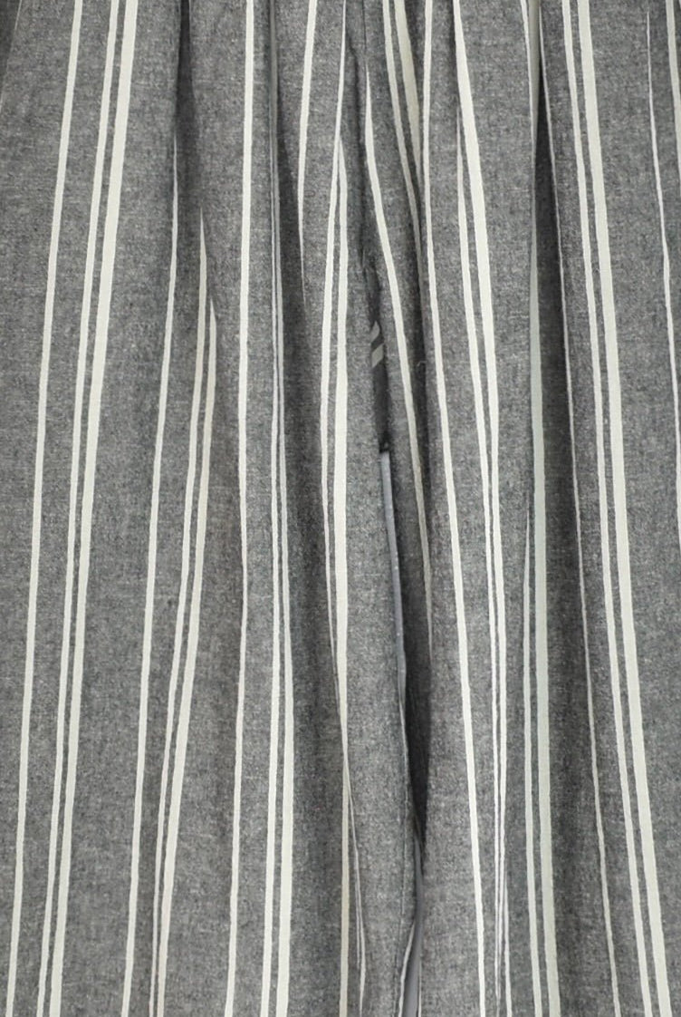 Ichi Antiquités - Random Stripe Pants - Gray - YUCCA, high quality capsule wardrobe, boutiques denver, elevated basics.