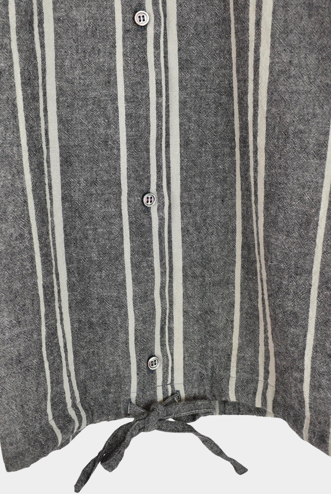 Ichi Antiquités - Random Stripe Shirt - Gray - YUCCA, high quality capsule wardrobe, boutiques denver, elevated basics.