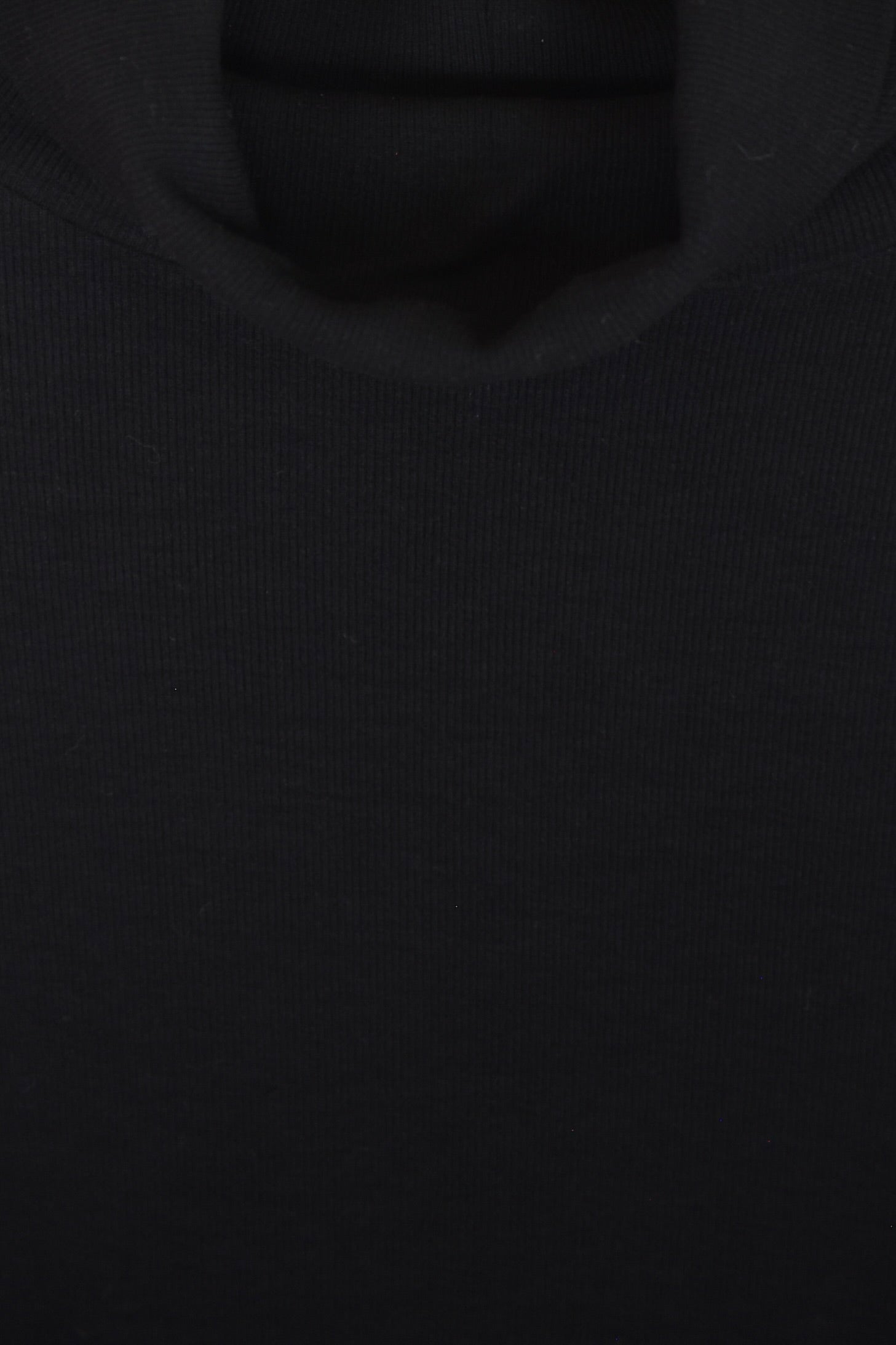 Ichi Antiquités - Rib Turtleneck - Black - YUCCA, ageless fashion, Japanese clothing for women, at the moment clothes.