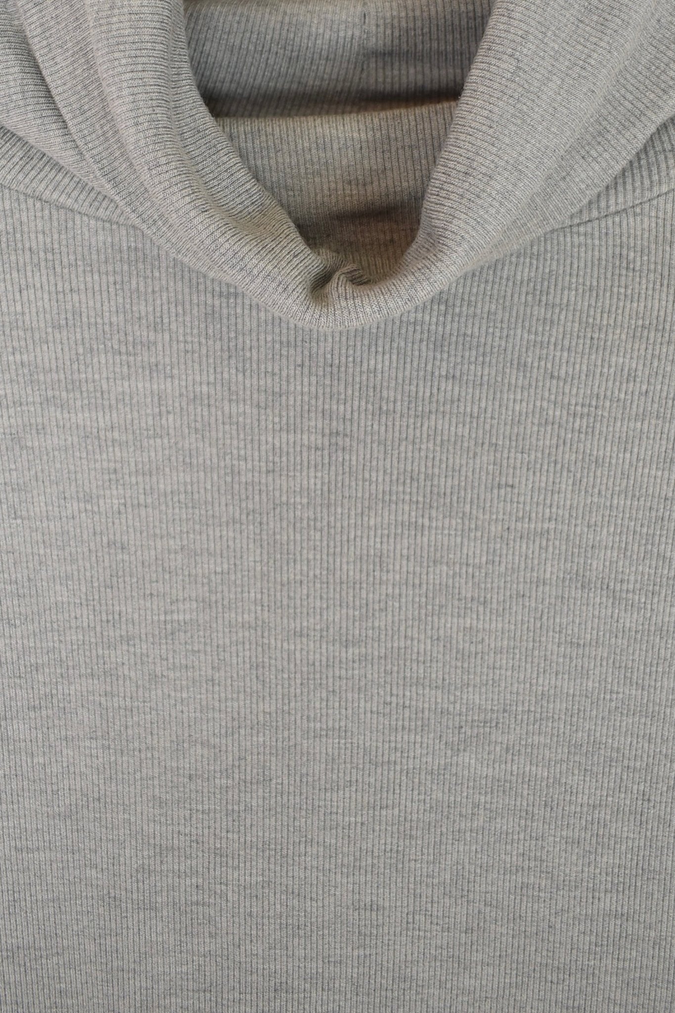 Ichi Antiquités - Rib Turtleneck - Gray - YUCCA, ageless fashion, Japanese clothing for women, at the moment clothes.