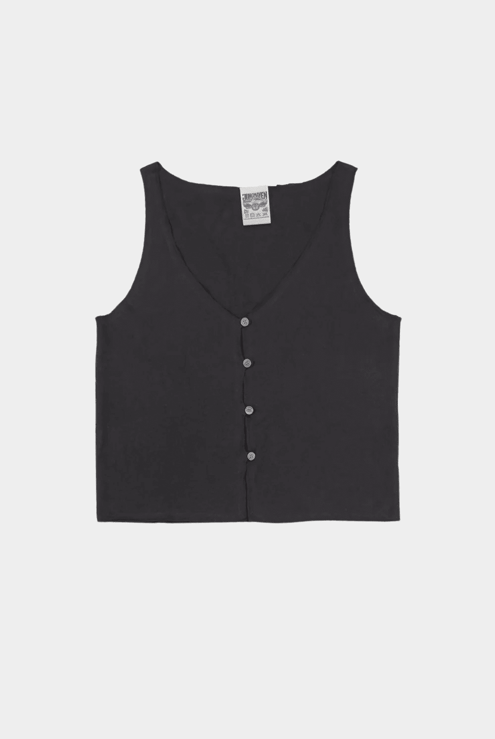 Jungmaven | Anacapa Vest In Black - SHOP YUCCA Shirts & Tops JUNGMAVEN - YUCCA, Boutiques denver, stylish tops for women, cherry creek boutique, high quality casual tops.