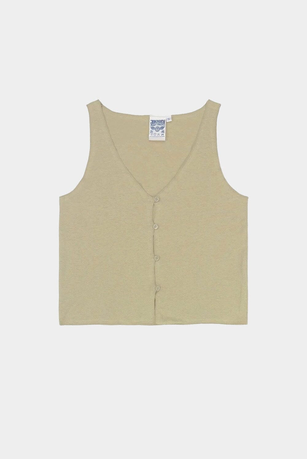 Jungmaven | Anacapa Vest In Desert Khaki - SHOP YUCCA Shirts & Tops JUNGMAVEN - YUCCA, Boutiques denver, stylish tops for women, cherry creek boutique, high quality casual tops.
