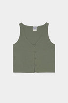 Jungmaven | Anacapa Vest In Olive Green - SHOP YUCCA Shirts & Tops JUNGMAVEN - YUCCA, Boutiques denver, stylish tops for women, cherry creek boutique, high quality casual tops.