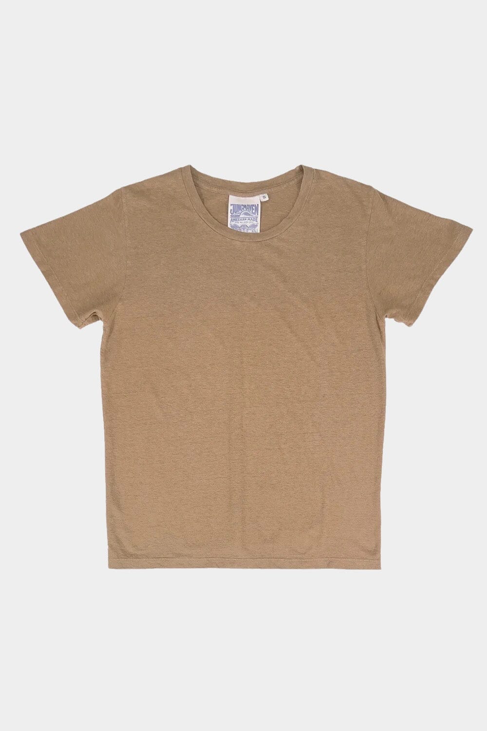 Jungmaven | Lorel Tee In Coyote - SHOP YUCCA Shirts & Tops JUNGMAVEN - YUCCA, Boutiques denver, stylish tops for women, cherry creek boutique, high quality casual tops.