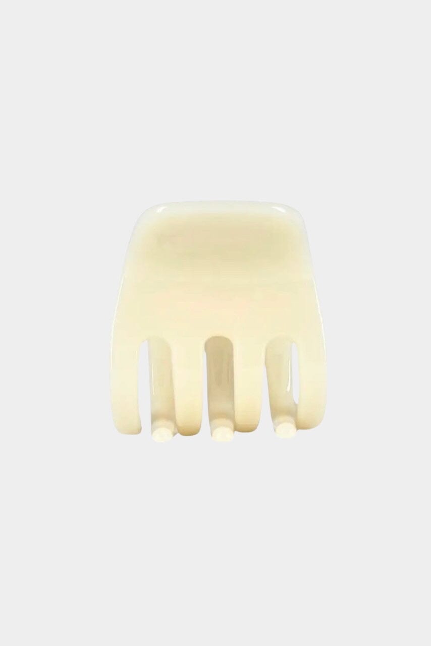 Karst - Small Hair Claw Clip - Buttermilk - Hair - YUCCA, Yucca store Denver, high quality hair clip, durable hair clips.