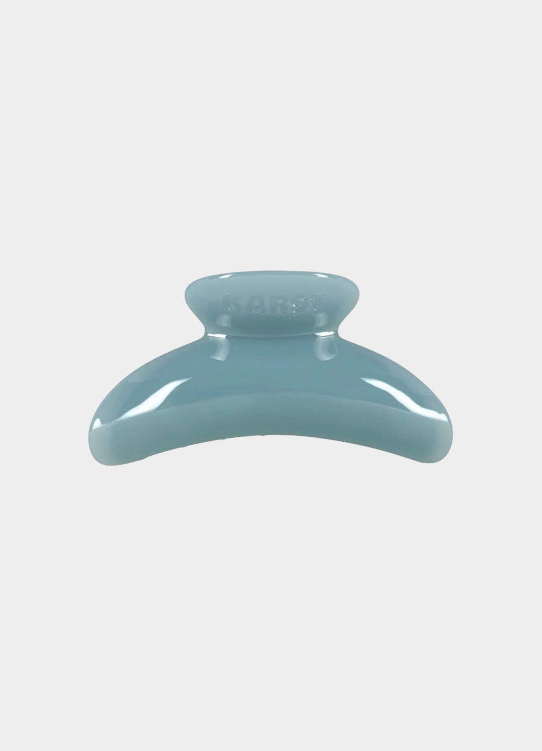 KARST Super Hair Clip in sea spray blue oversized claw clip