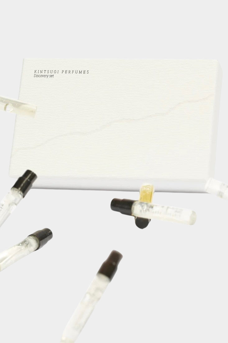 Kintsugi Perfumes | Discovery Set, unisex niche fragrance set, perfume samples, boutique stores Denver.