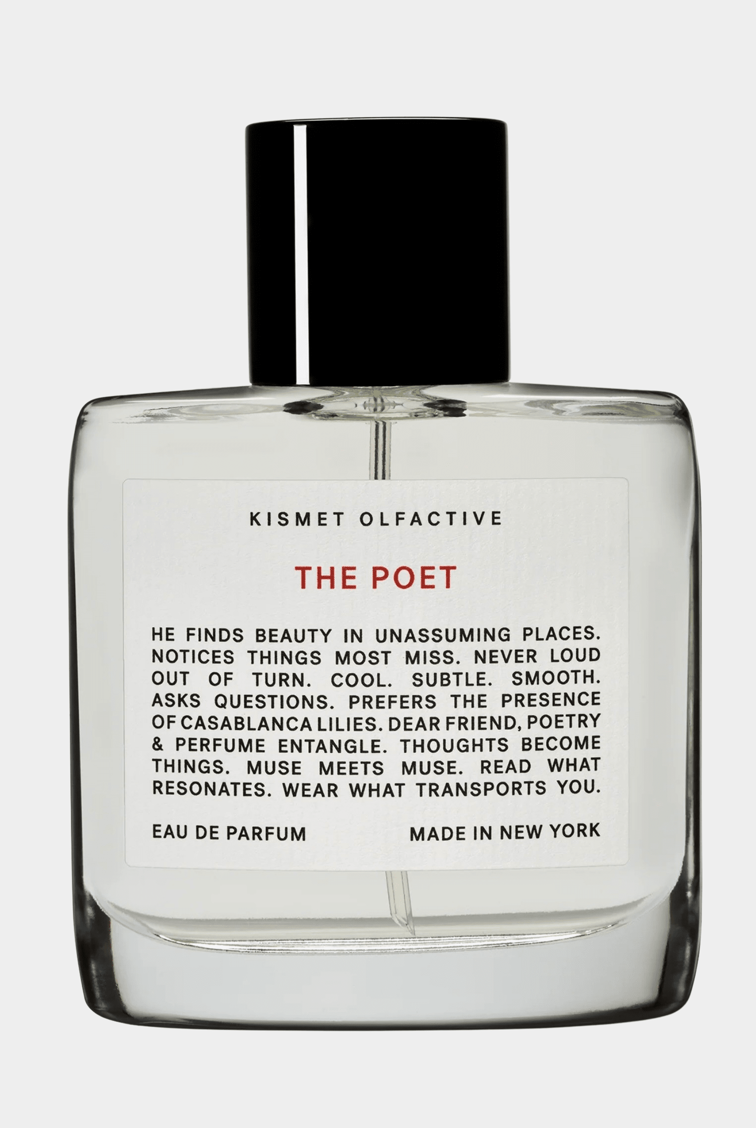 Kismet Olfactive - The Poet - 50ML - YUCCA, boutique near me, boutique stores denver, unisex fragrance, niche fragrance.