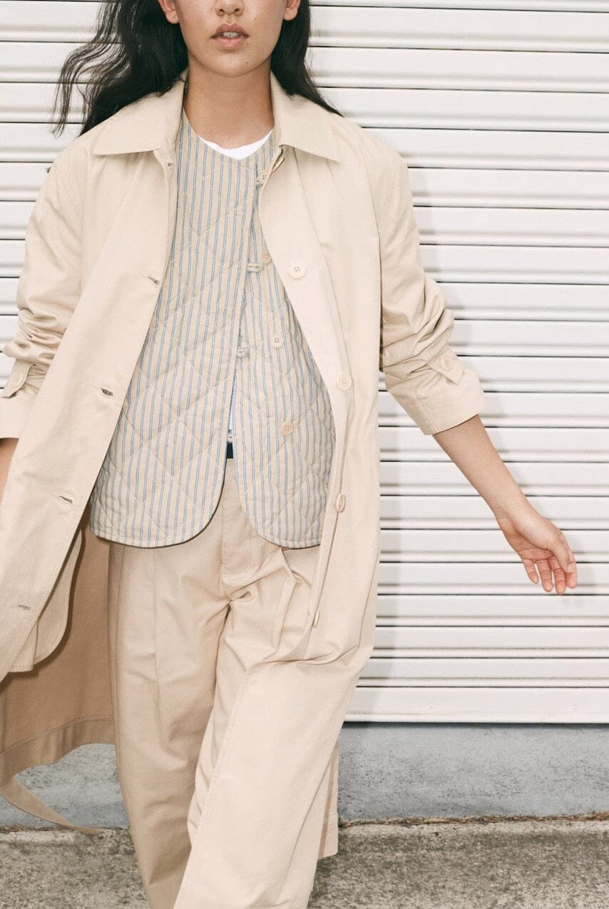 Kowtow - Arch Pant - Dune - Pants - YUCCA, Women’s clothing store Denver, clothing boutiques near me, women’s elevated pants.