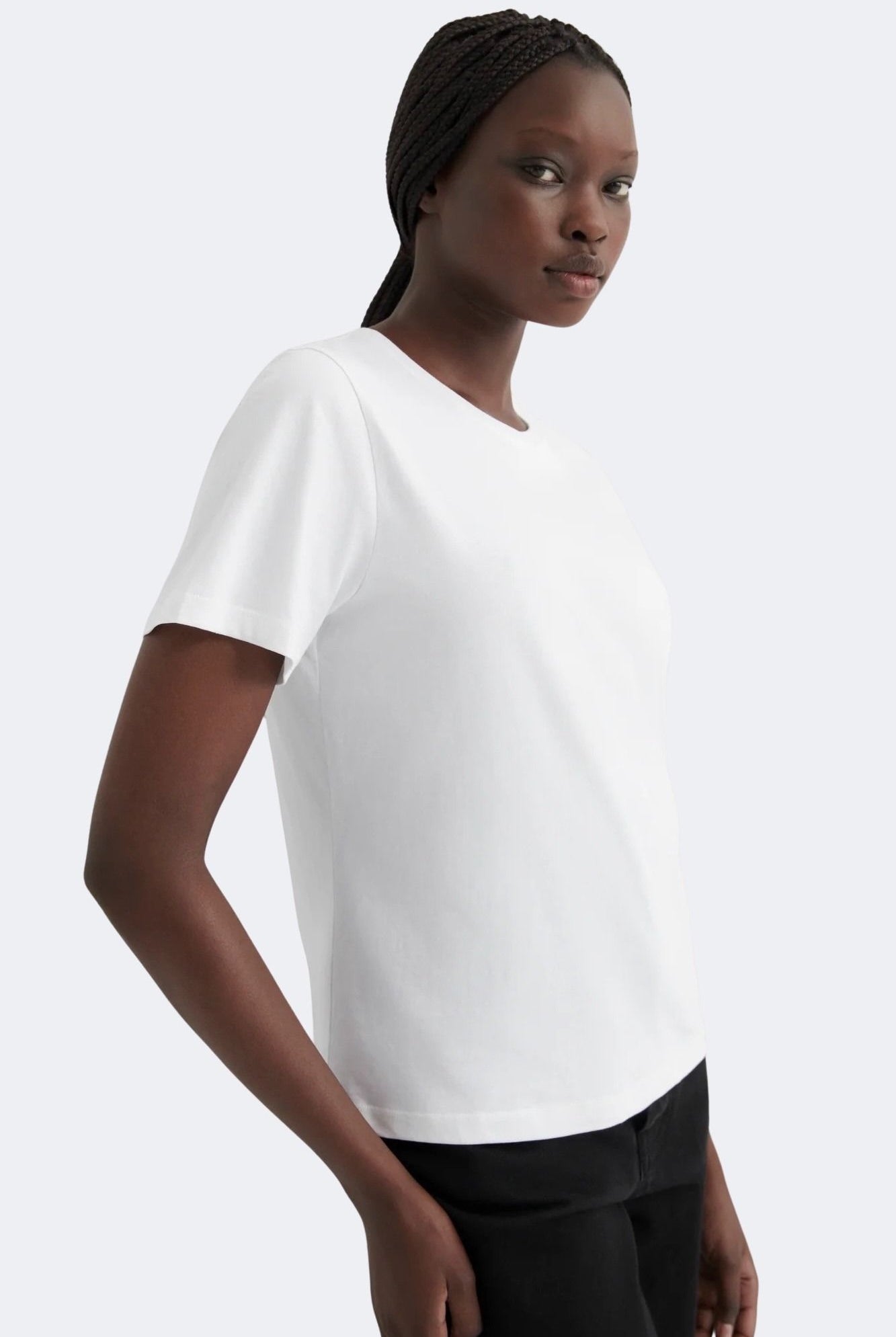 Kowtow - Classic Tee - White - Shirts & Tops - YUCCA, Boutiques Denver, stylish tops for women, high quality casual tops.