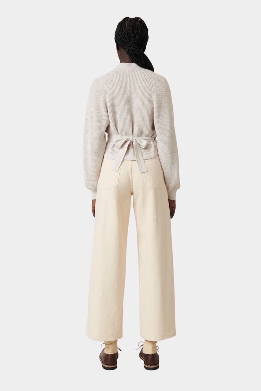 Kowtow | Composure Cardigan In Oat Melange - SHOP YUCCA Cardigan KOWTOW - YUCCA