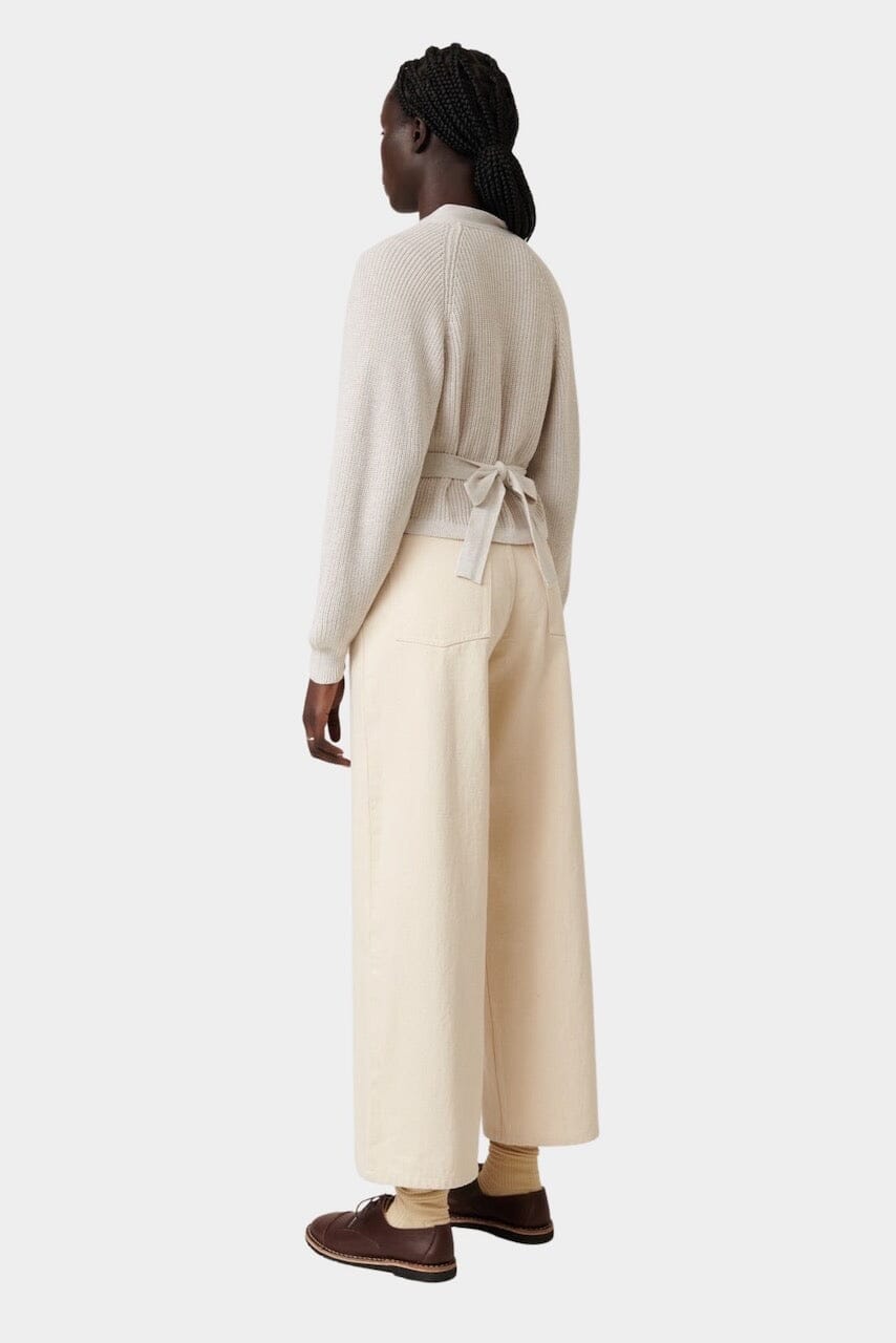 Kowtow | Composure Cardigan In Oat Melange - SHOP YUCCA Cardigan KOWTOW - YUCCA