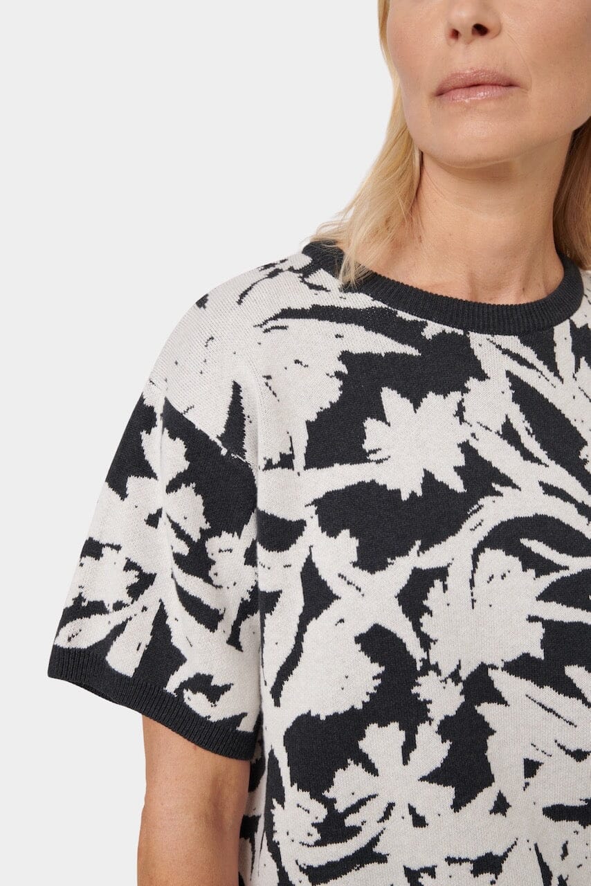 Kowtow - Etched Top - Etched Jacquard - Shirts & Tops - YUCCA, Yucca store Denver, women’s high quality knitwear.