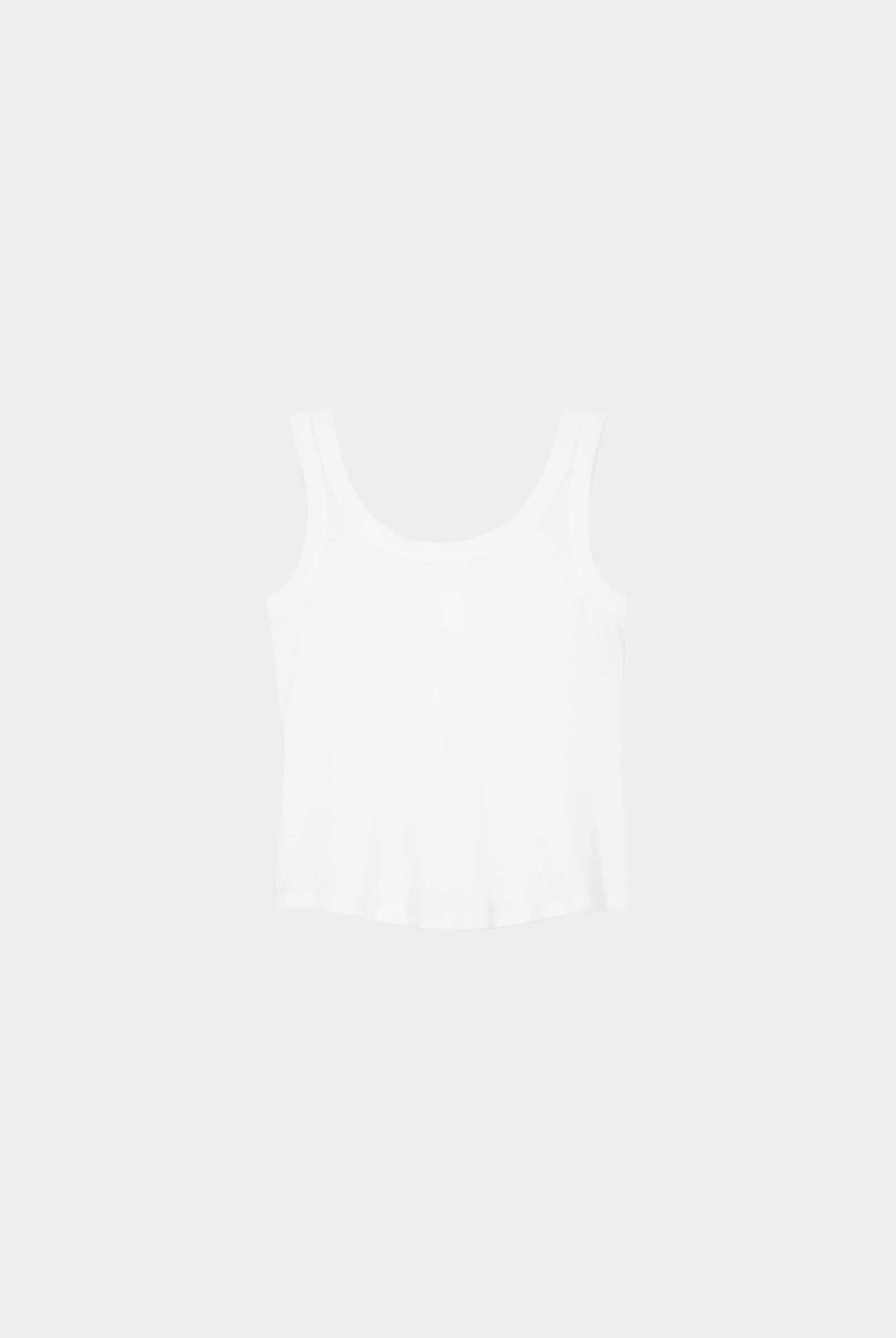 Kowtow | Everyday Singlet In White - SHOP YUCCA Tank Top KOWTOW - YUCCA, Boutiques Denver, stylish tops for women, cherry creek boutique, high quality casual tops.