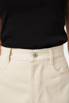 Kowtow | Sailor Jeans in Ecru Denim - SHOP YUCCA Pants KOWTOW - YUCCA, Best boutique shopping in Denver, boutiques Denver, high end denim jeans online, capsule wardrobe, shop local Denver.
