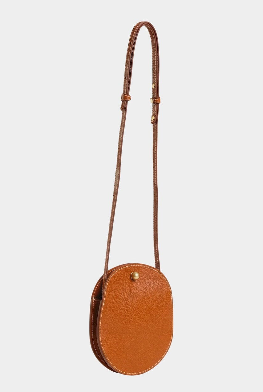 Lindquist - Mini Eggi - Leather Brown - Handbags- YUCCA, women's clothing store Denver, women's clothing website.