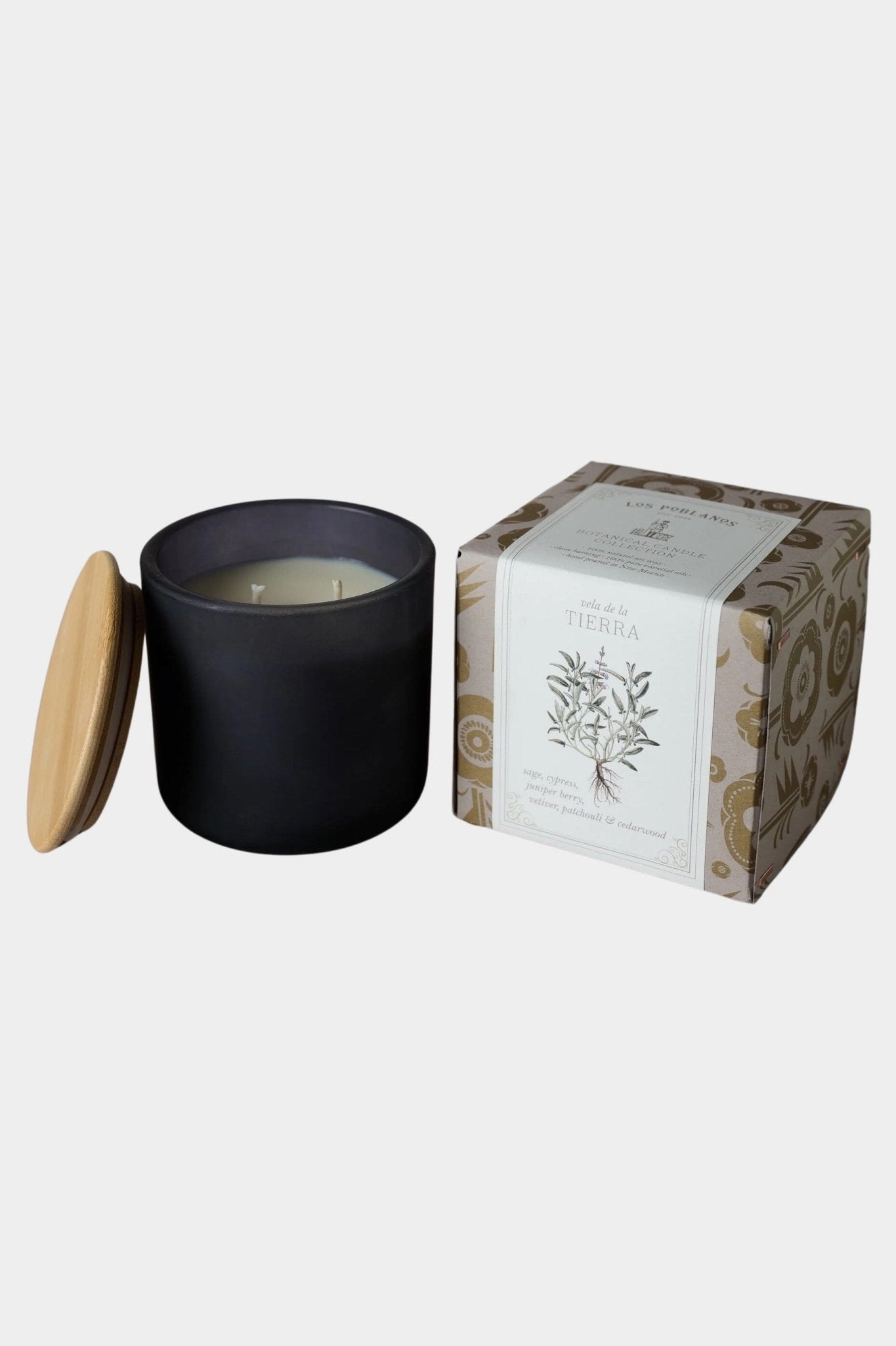 Los Poblanos | Vela de la Tierra Candle -  SHOP YUCCA Candles LOS POBLANOS - YUCCA, Best boutique shopping in Denver, shop local, special gifts, unisex candle, unique candle.