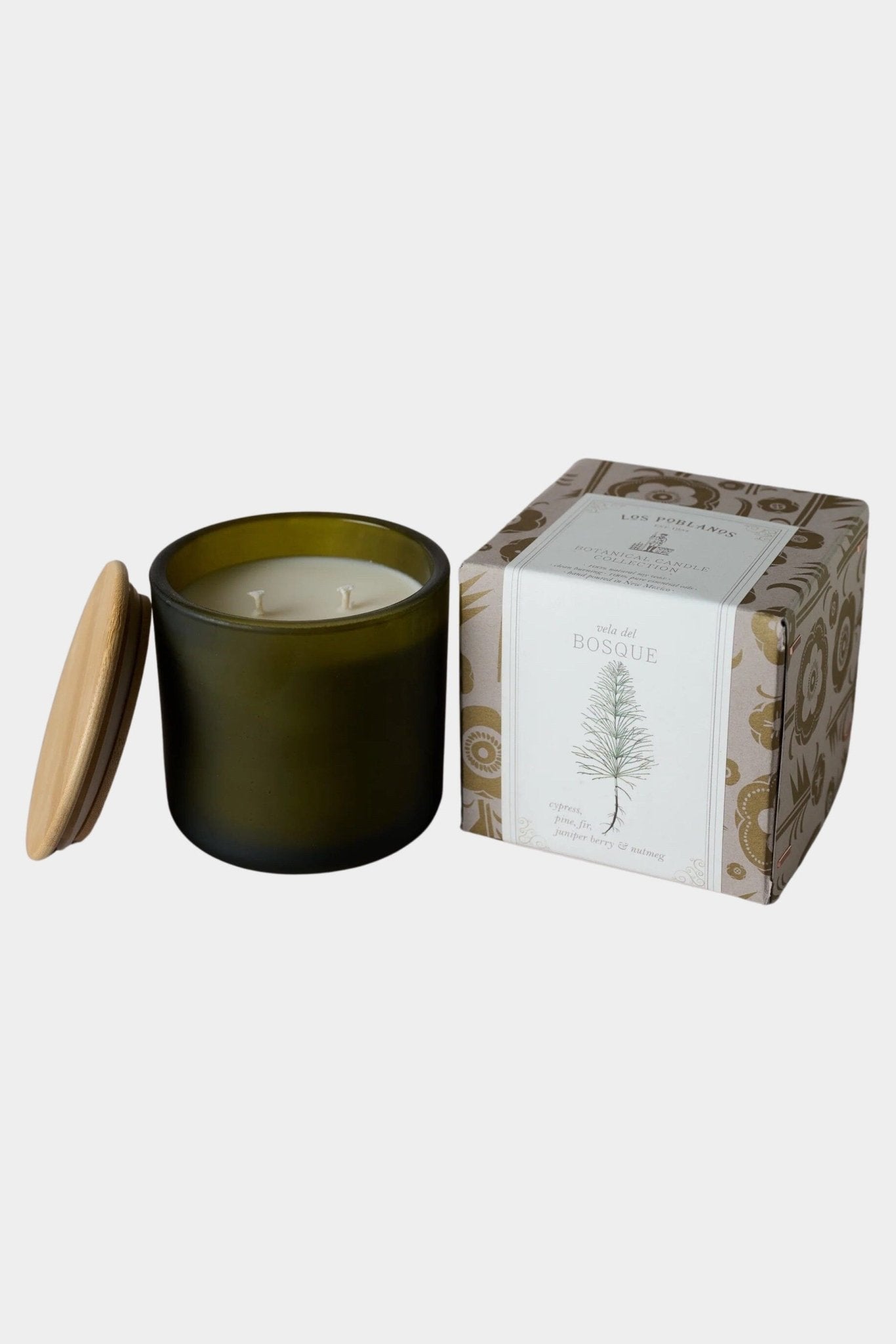 Los Poblanos | Vela del Bosque Candle -  SHOP YUCCA Candles LOS POBLANOS - YUCCA, Best boutique shopping in Denver, shop local, special gifts, unisex candle, unique candle.