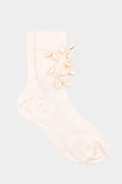 Maria La Rosa | Ocean Socks In Off White - SHOP YUCCA Socks MARIA LA ROSA - YUCCA, boutique near me, boutique stores near me, cozy socks, unique socks, Italian socks.