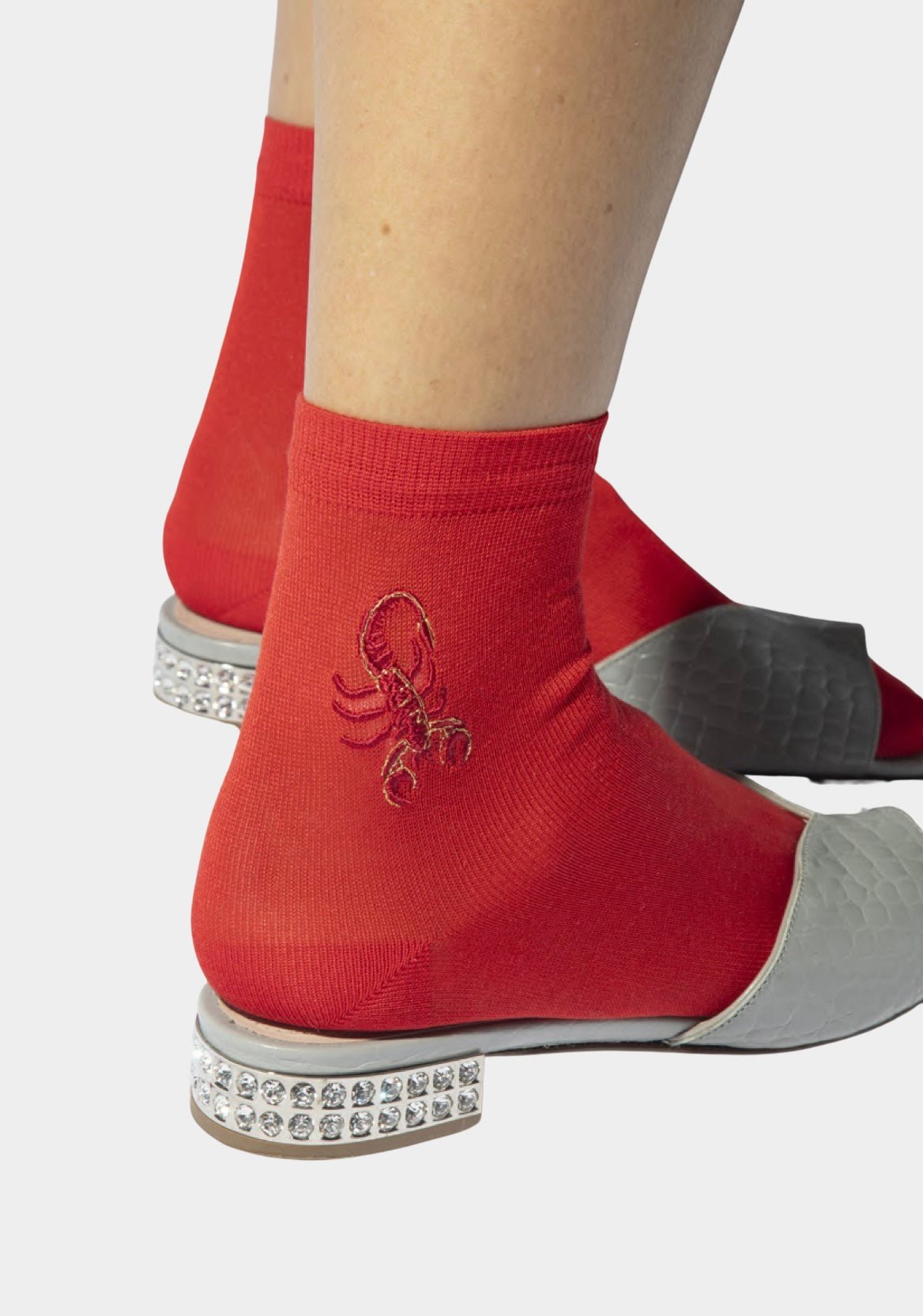 Maria La Rosa - Zodiac Socks - Scorpio - Socks - YUCCA, horoscope socks, unique socks, Italian socks.