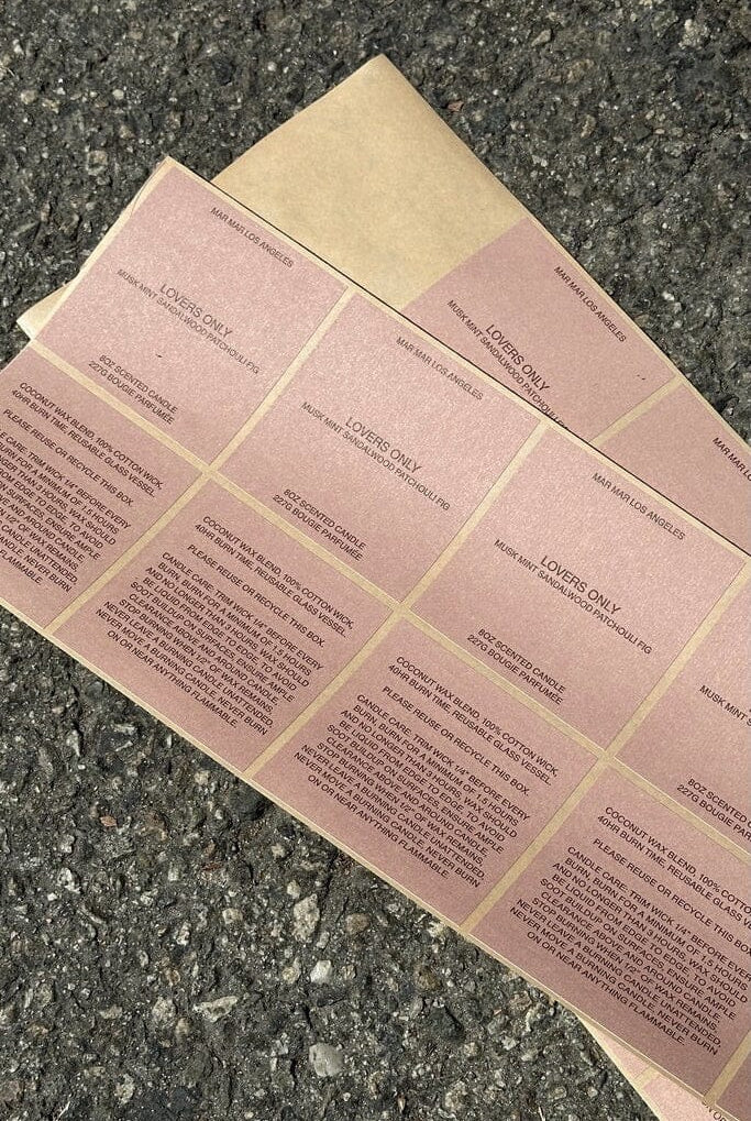 MAR MAR - The Lovers Only Candle - Candles - YUCCA, Best boutique shopping in Denver, shop local, unisex candle.