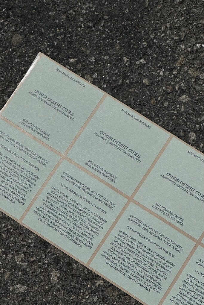 Mar Mar - Candles - YUCCA, Best boutique shopping in Denver, shop local, special gifts, unisex candle, unique candle.