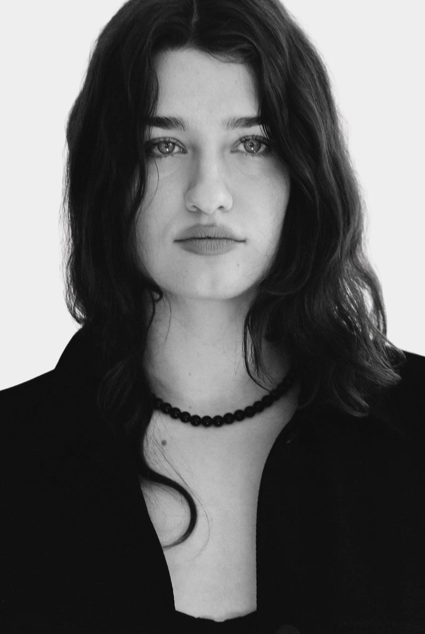 Maslo Jewelry - Frances Necklace - Black Onyx - Necklaces - YUCCA, beaded choker, modern sculptural jewelry Denver.