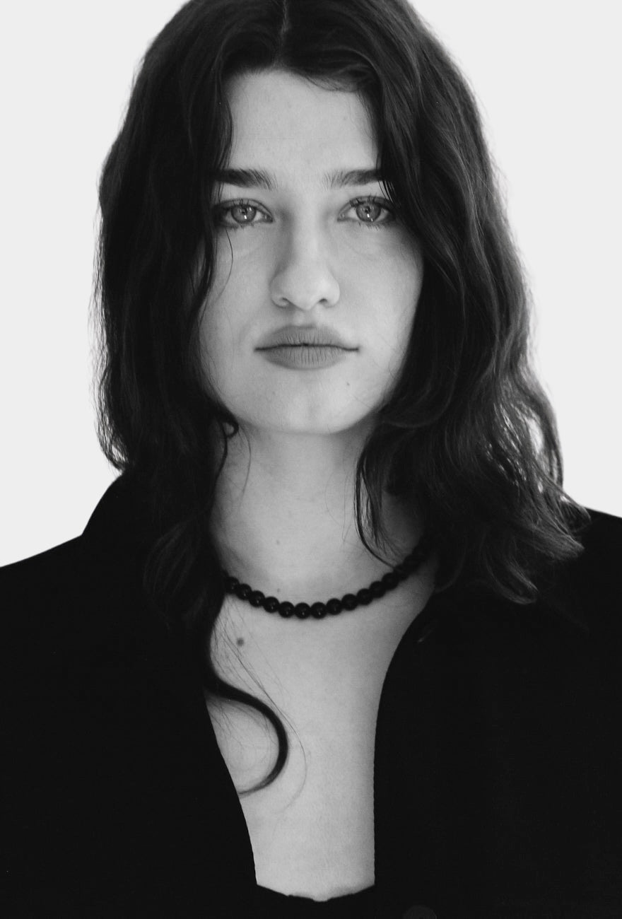 Maslo Jewelry - Frances Necklace - Black Onyx - Necklaces - YUCCA, beaded choker, modern sculptural jewelry Denver.