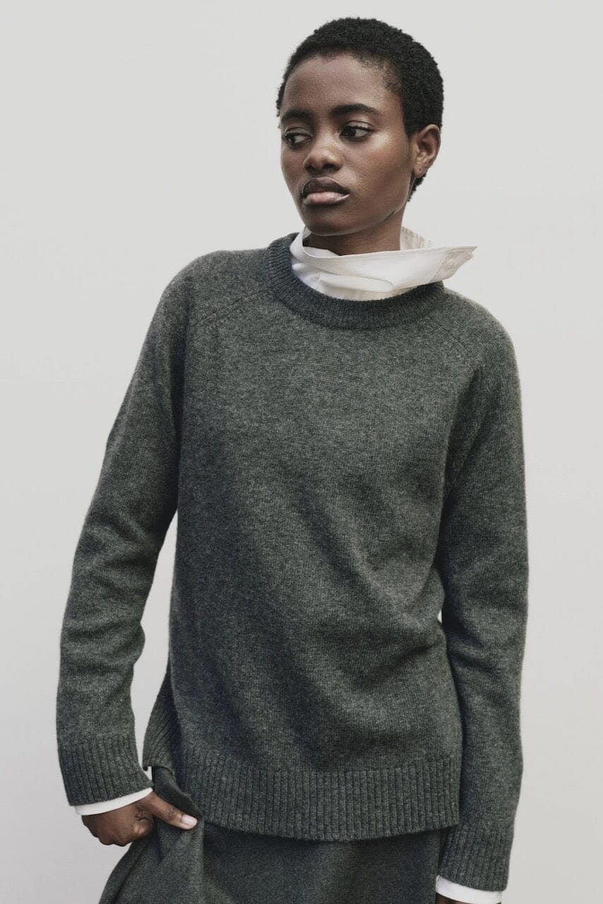 Mijeong Park - Asymmetric Cotton Shirt In White - Shirts & Tops - YUCCA - boutiques near me, women’s high quality tops.