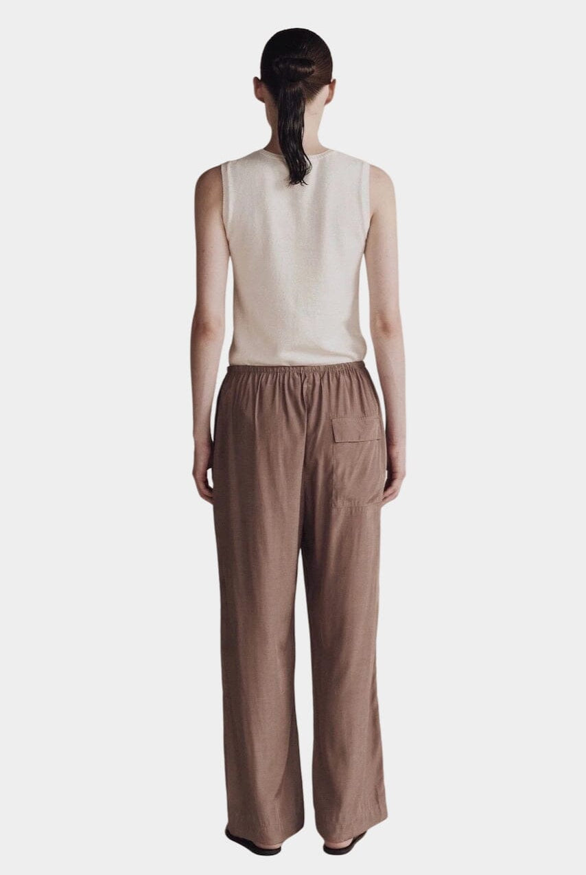 Mijeong Park | Cotton Blend Sleeveless Knit Top in Ivory - SHOP YUCCA Shirts & Tops MIJEONG PARK - YUCCA, Yucca store Denver, women’s clothing boutique near me, high quality capsule wardrobe, boutiques near me, women’s high quality tops.