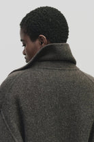 Mijeong Park - Handmade Belted Wool Coat - Brown - Coats & Jackets - YUCCA women’s clothing website, women’s quality coats.