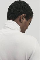 Mijeong Park - Roll Neck Jersey Top - White - Shirts & Tops - YUCCA, Yucca store Denver, women’s clothing boutique near me.
