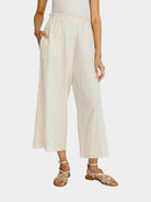Mirth | Mirth Pant In Oatmeal - SHOP YUCCA Pants MIRTH - YUCCA, Women’s clothing store Denver, women’s Japanese clothing website, clothing boutiques near me, women’s elevated trousers.