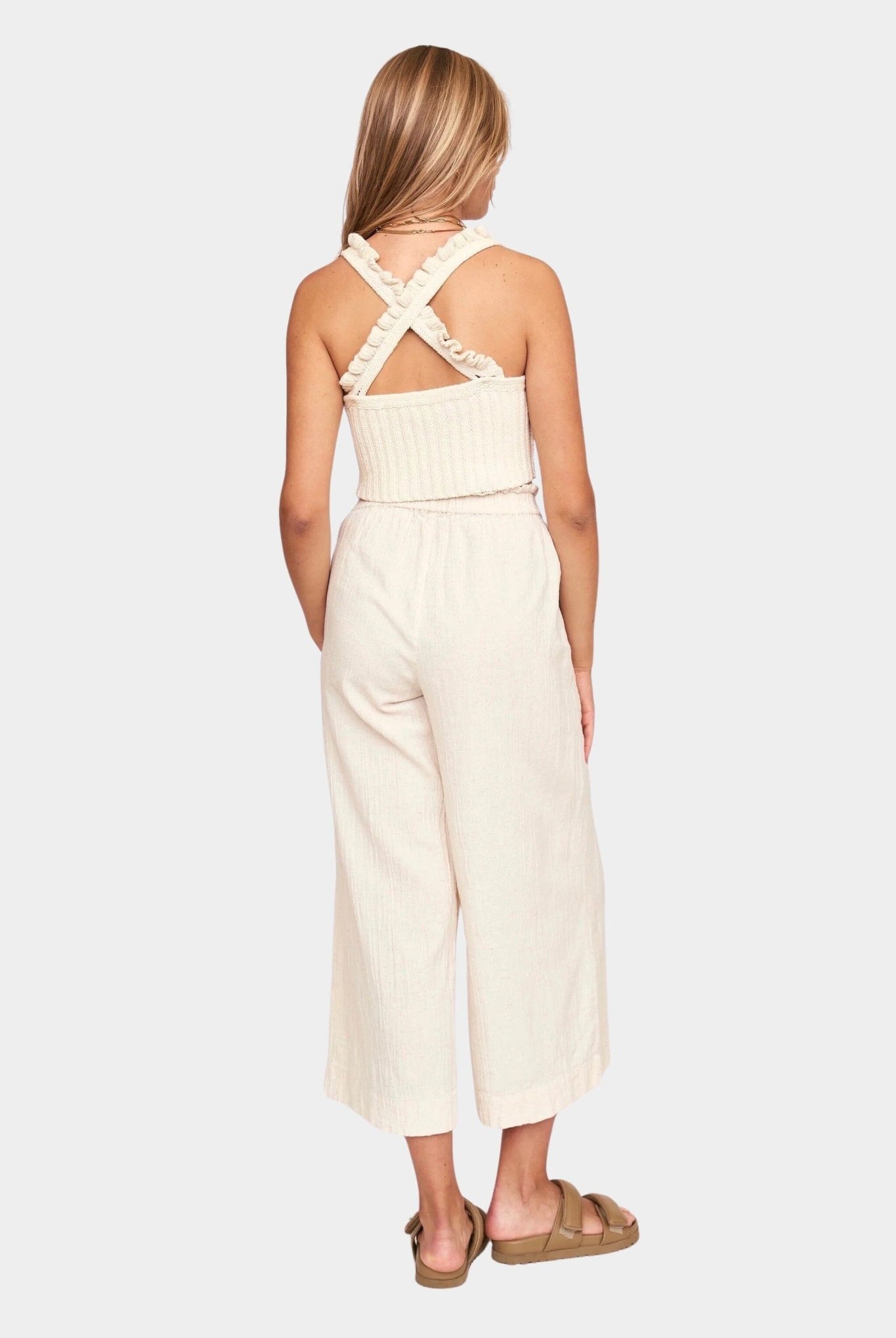 Mirth | Mirth Pant In Oatmeal - SHOP YUCCA Pants MIRTH - YUCCA, Women’s clothing store Denver, women’s Japanese clothing website, clothing boutiques near me, women’s elevated trousers.