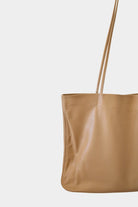 Modern Weaving | Narrow Oval Relaxed Tote In Camel - SHOP YUCCA Handbags MODERN WEAVING - YUCCA, Women’s clothing store Denver, women’s high quality bags, women’s online leather bags, minimalist leather bags.