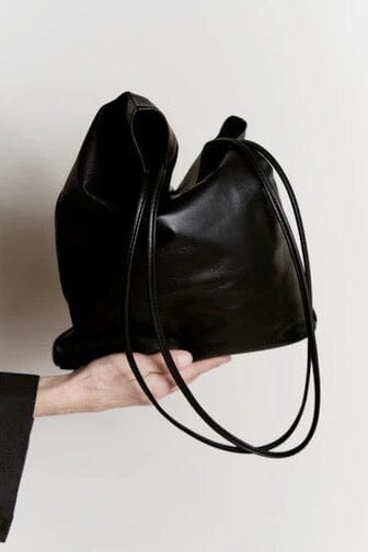 Modern Weaving | Slim Elongated Tote In Black - SHOP YUCCA Handbags MODERN WEAVING - YUCCA