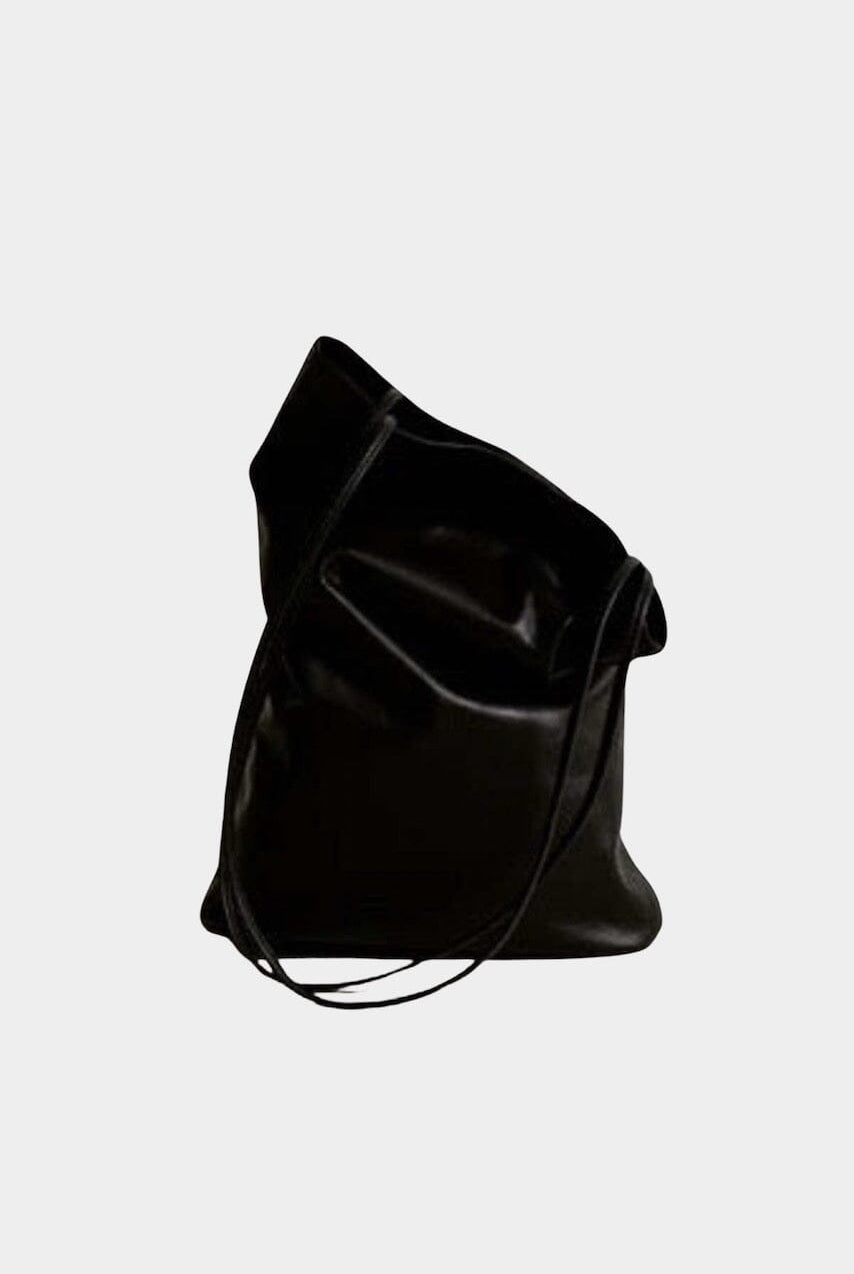Modern Weaving | Slim Elongated Tote In Black - SHOP YUCCA Handbags MODERN WEAVING - YUCCA, Women’s clothing store Denver, women’s high quality bags, women’s online leather bags, minimalist leather bags.