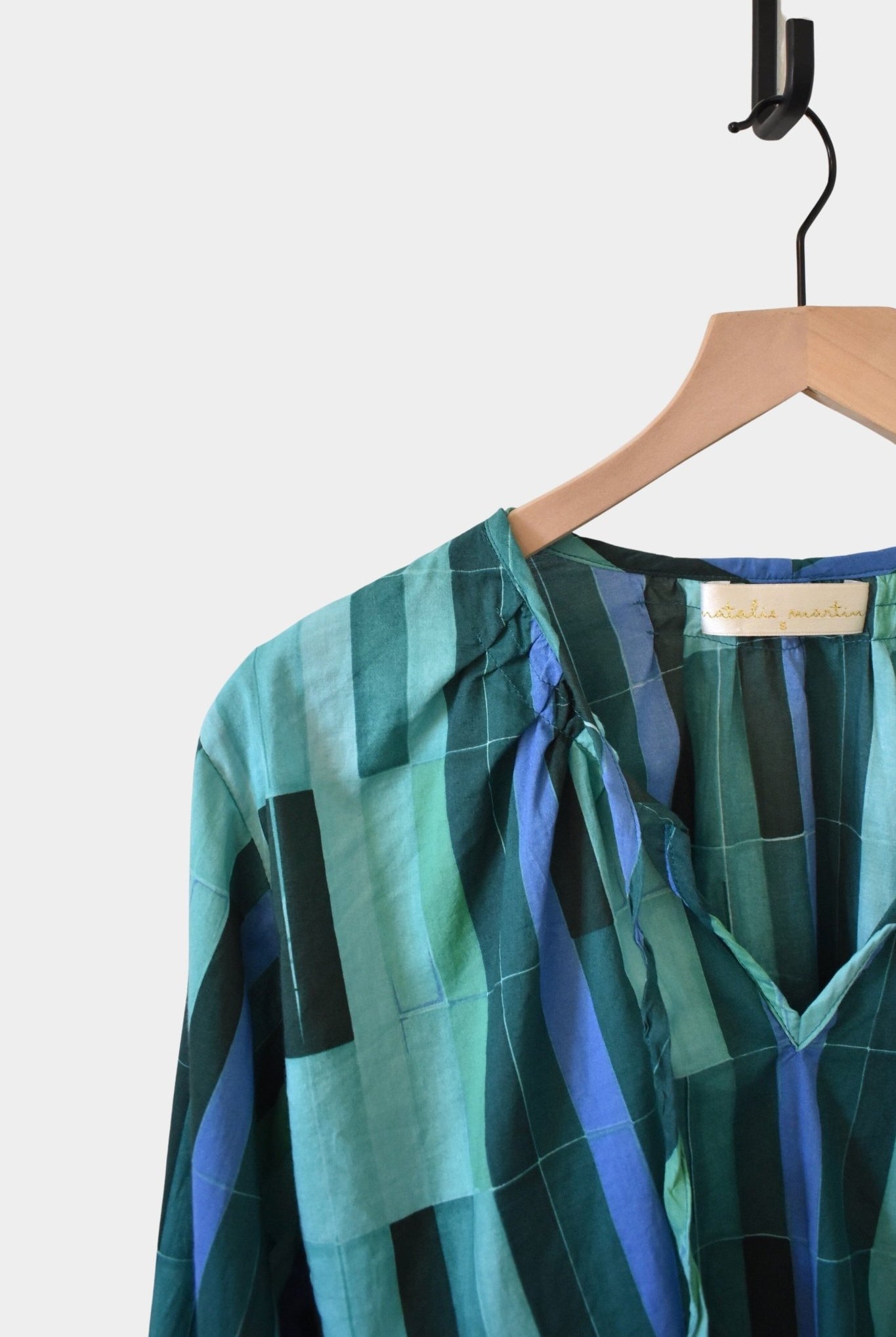 Natalie Martin | Amelia Top In Sea Glass Green - SHOP YUCCA Shirts & Tops NATALIE MARTIN - YUCCA, Boutiques Denver, stylish tops for women, cherry creek boutique, high quality casual tops.