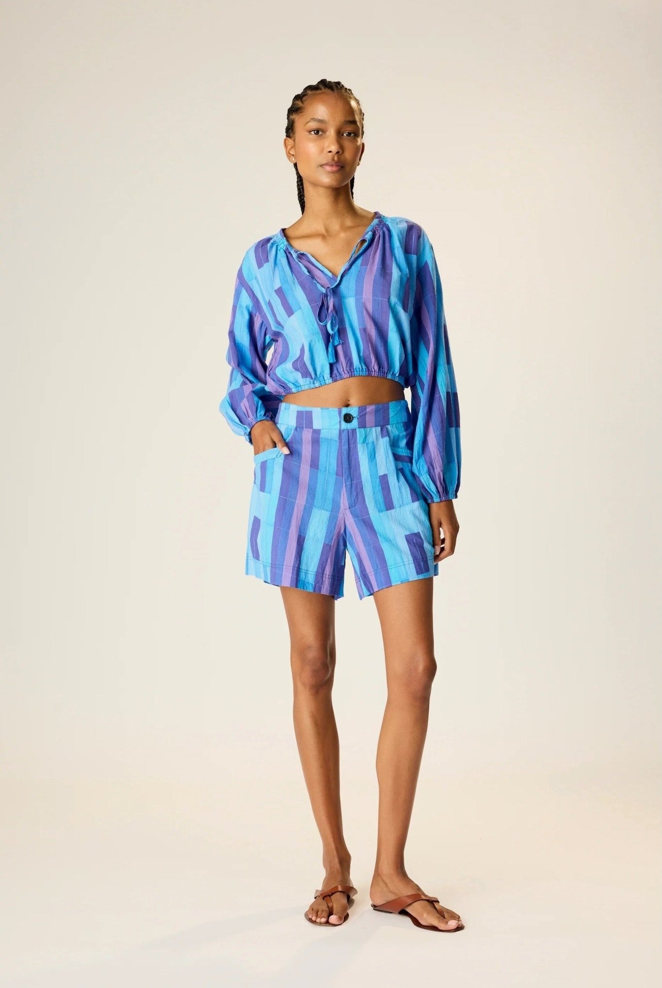 Natalie Martin | Amelia Top In Sea Glass Green - SHOP YUCCA Shirts & Tops NATALIE MARTIN - YUCCA, Boutiques Denver, stylish tops for women, cherry creek boutique, high quality casual tops.