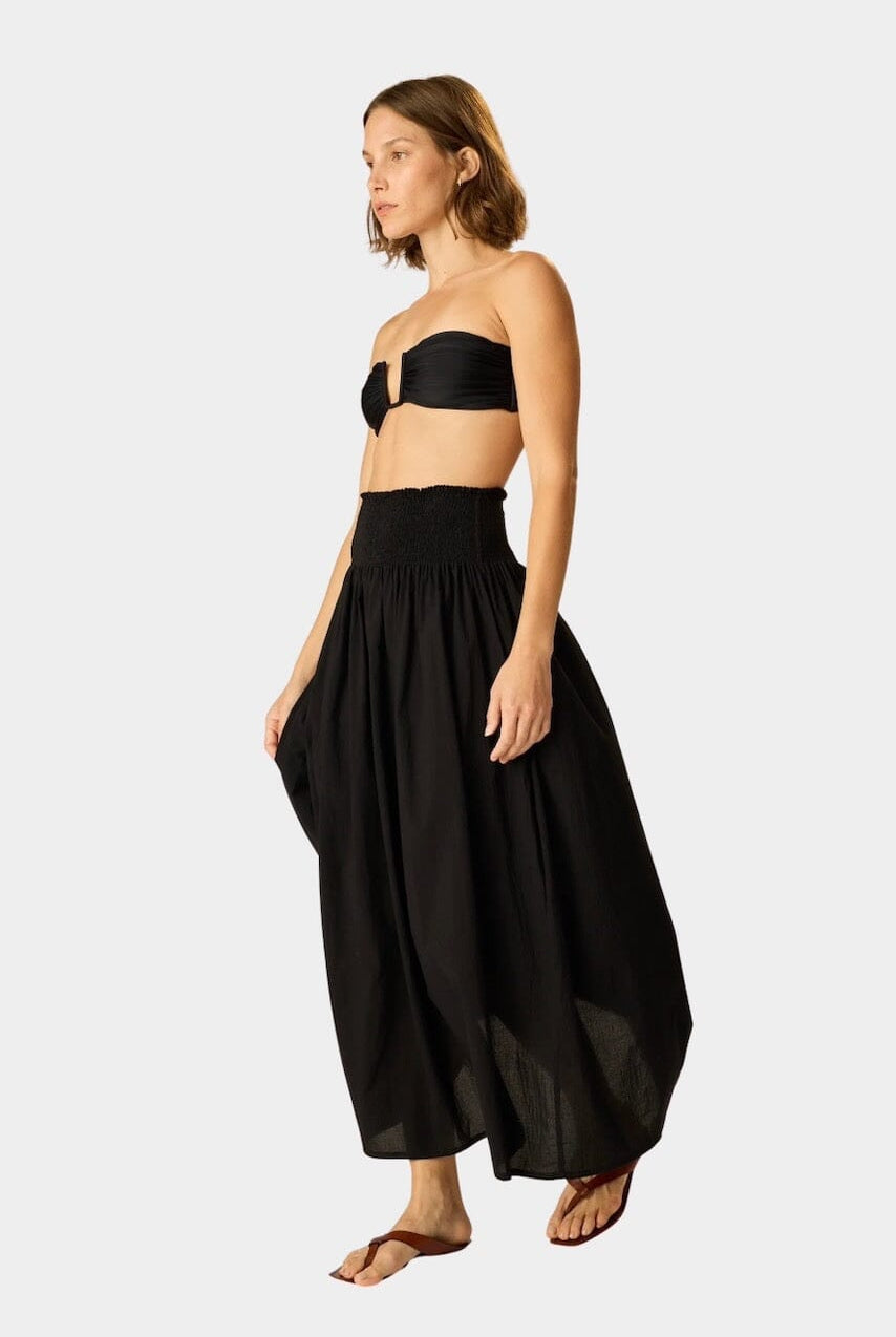 Natalie Martin - Bella Skirt - Black - Skirt - YUCCA, women’s elevated skirts, clothing boutiques near me.